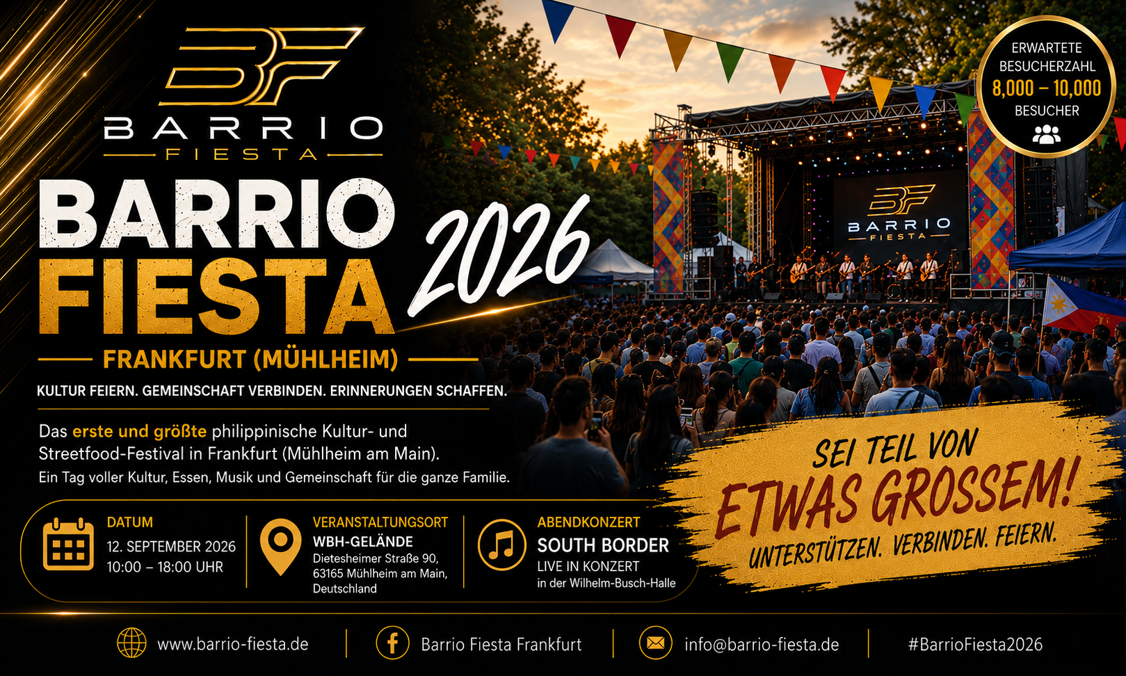 Barrio Fiesta 2026 – Sponsor Hero